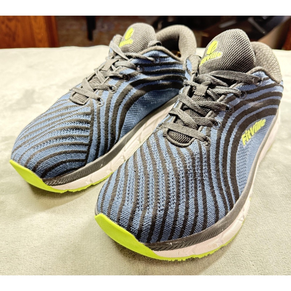 FitVille WalkHero Shoes Mens Size 10.5 Blue Running Sneakers FT-FCRV220230809M